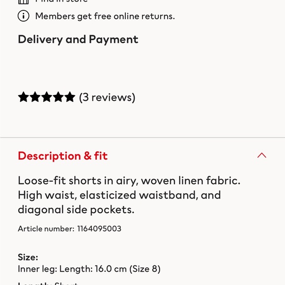 H&M Striped Linen Shirt - Picture 8 of 8